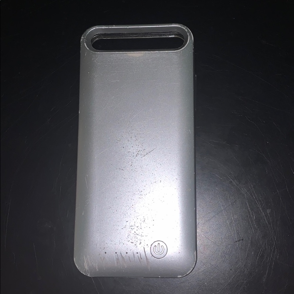 iPhone 6 silver battery case